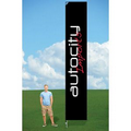 14ft Flutter Flags with Ground Stake-Double